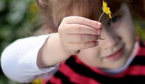 A criança revela-se naturalmente curiosa e disposta a aprender